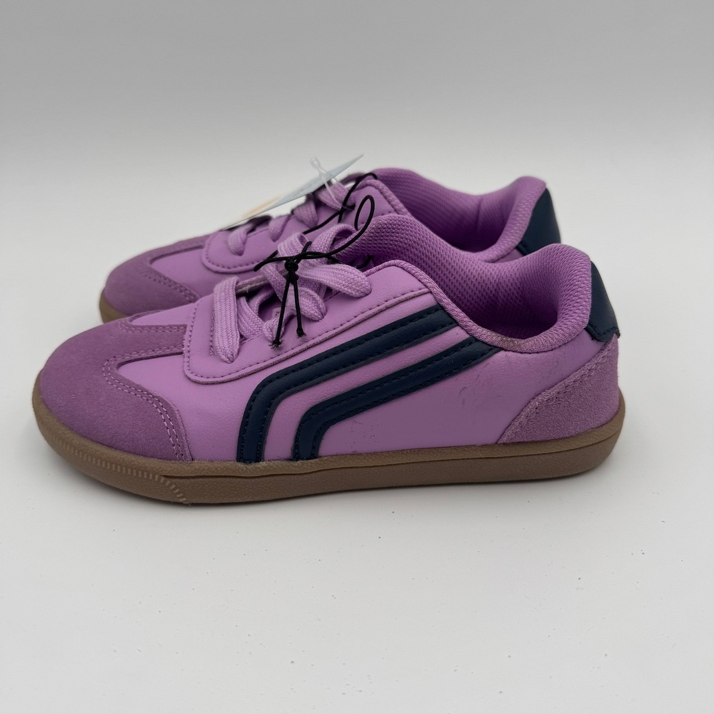 Cat & Jack Boston Court Kids Sneakers Size 1 Pink Purple NWT